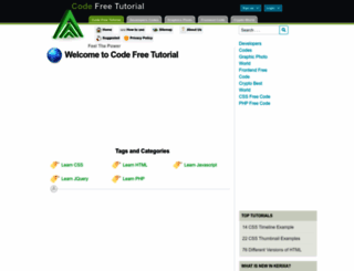 codefreetutorial.com screenshot