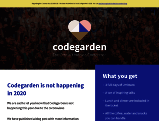 codegarden20.com screenshot