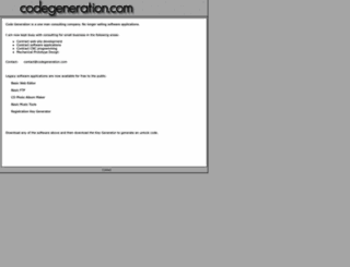 codegeneration.com screenshot