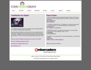 codehealer.com screenshot
