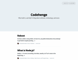 codehenge.net screenshot