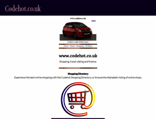 codehot.co.uk screenshot