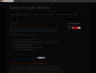 codeincodeblock.com screenshot