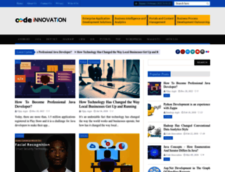 codeinnovationsblog.com screenshot