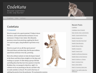 codekata.pragprog.com screenshot