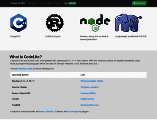 codelite.org screenshot