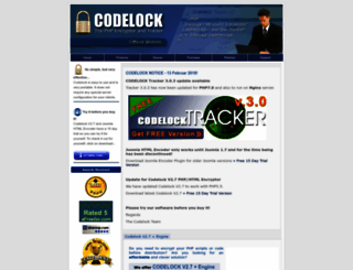 codelock.co.nz screenshot