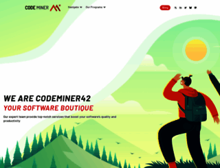 codeminer42.com screenshot