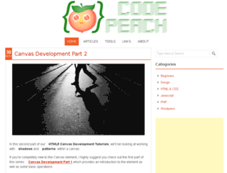 codepeach.com screenshot