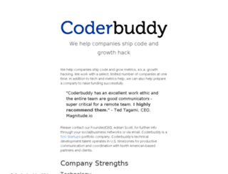 coderbuddy.com screenshot