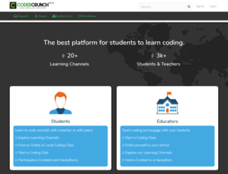 codercrunch.com screenshot