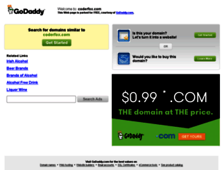 coderfox.com screenshot
