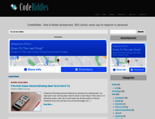 coderiddles.com screenshot