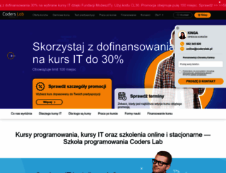 coderslab.pl screenshot