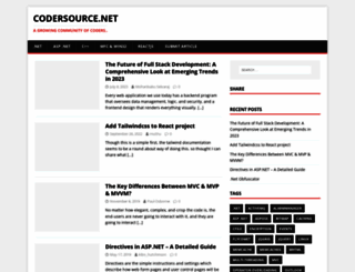 codersource.net screenshot