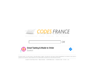codes-france.com screenshot