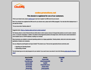 codes-promotions.net screenshot