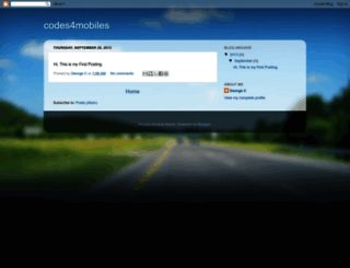 codes4mobiles.blogspot.com screenshot