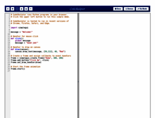 codeskulptor.org screenshot