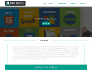 codetopics.com screenshot