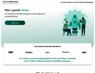 codeventures.com screenshot