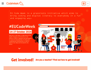 codeweek.eu screenshot