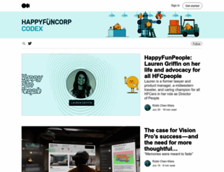 codex.happyfuncorp.com screenshot