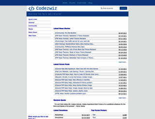codezwiz.com screenshot