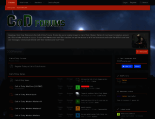 codforums.com screenshot
