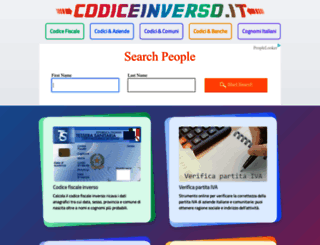 codiceinverso.it screenshot