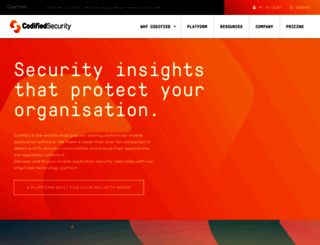 codifiedsecurity.com screenshot
