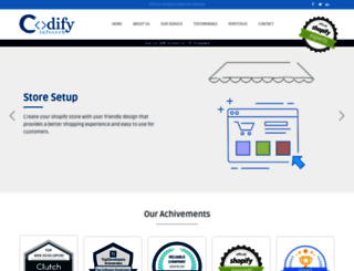 codifyinfotech.com screenshot