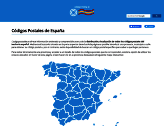 codigopostalde.es screenshot