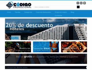 codigopromocional.org screenshot