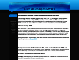 codigosswift.com screenshot
