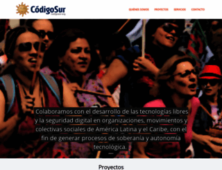 codigosur.net screenshot