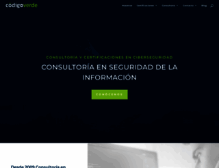 codigoverde.com screenshot