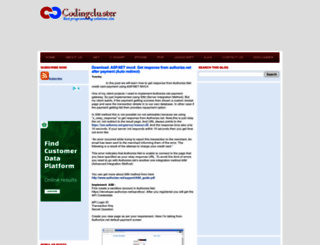 codingcluster.blogspot.in screenshot