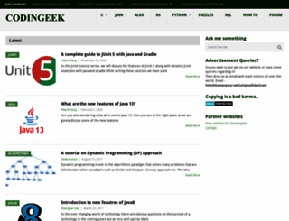 codingeek.com screenshot