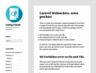 codingfriends.com screenshot