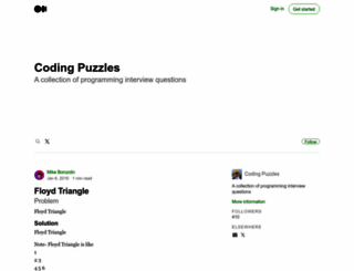 codingpuzzles.com screenshot