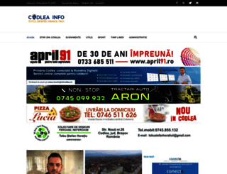 codlea-info.ro screenshot