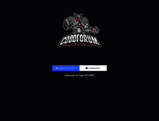 codoforum.com screenshot