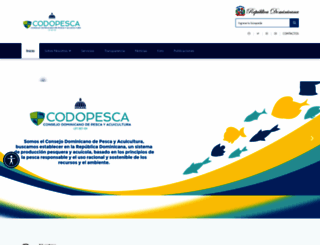 codopesca.gob.do screenshot