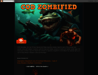 codzombified.blogspot.com screenshot