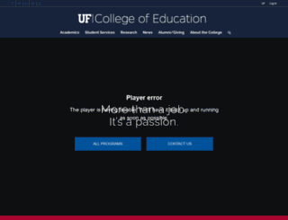 coe.ufl.edu screenshot