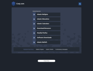 coej.com screenshot