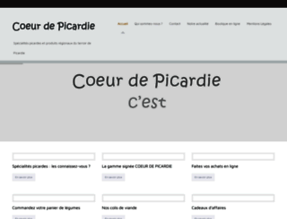 coeurdepicardie.com screenshot