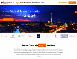 coeus-solutions.de screenshot