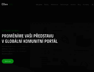 coex.cz screenshot